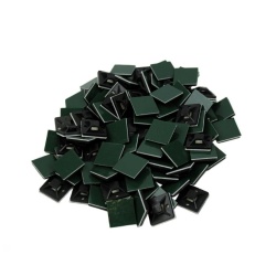 Tie Mount 100 Pk Adhesive .75 Black"