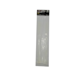 White nylon cable ties 13.8 inch 25 pack 22kg Precision Acoustics