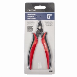 Wire cutter 5 inch flush cutting spring loaded cuts up to 18 gauge
