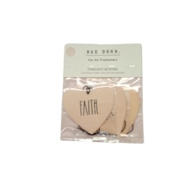 Car Air Fresheners 3pk. Starlight Blooms Faith Rae Dunn