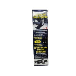 Traction aids double sided studded mats 22x6x.5 inch set of 2