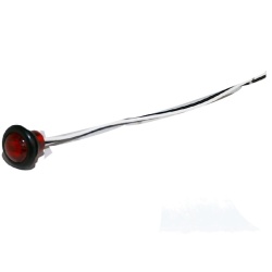Marker Light 3/4 Round Red LED"
