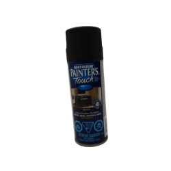 Spray Paint Semi-Gloss Black Rust-oleum 340g Painters Touch Multi-Purpose