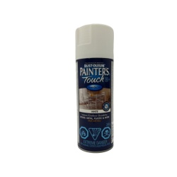 Spray Paint Semi Gloss White Rust-oleum 340g Painters Touch Multi-Purpose
