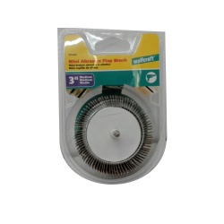 Abrasive Flap Brush 3 Medium Wolfcraft"