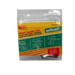 Drum Sander Set 6pc. Ass't Sizes Wolfcraft