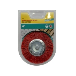Nylon Wheel Brush 4 Wolfcraft"