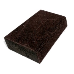 Sanding Sponge 3x6"x1" 80/120 Grit Dual Angle Rounded Edges"