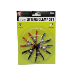 Spring Clamp Set 2 Mini 6pk."