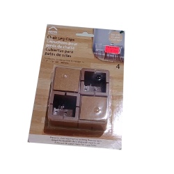 Square Chair Leg Cap 4-pc 31-41mm. Home Essentials