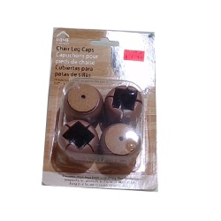 Square Chair Leg Cap 4-pc. 21-31mm.Home Essentials