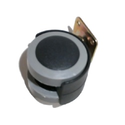Caster 2 Twin Wheel Plate 1.5""