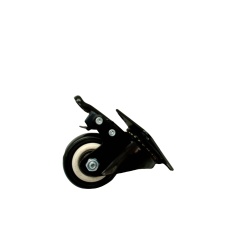 Caster Wheel Plate 2 w/Brake 4pk. Black (Or b/u $4.99ea.)"