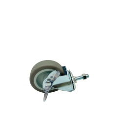 Caster Wheel Stem 3 4pk. Side Lock Grey (Or b/u $5.99ea.)"