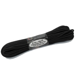 Rope 3/16x100' Black 300lb."