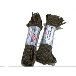 Rope 550 Paracord 100' Brown Camo