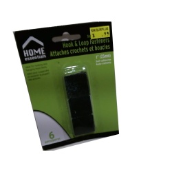 Hook and Loop Fasteners 6 pairs 1 Home Essentials "