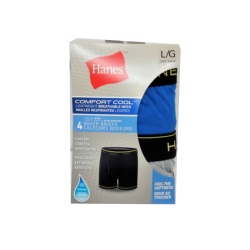 Boxer Briefs Boy's 4pk. Large Tagless Comfort Cool Hanes