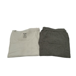 Ladies 2pc. Pajama Set White/Grey Pajar Assorted Sizes(display)(endcap) - each sold individually