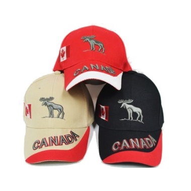 Baseball Hat Canada Cotton Asstd