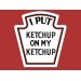 T-Shirt with print - Ketchup - XL