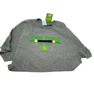 T-shirt X-large Gray John Deere