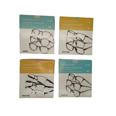 Reading Glasses 3pk. Assorted (or b/u $4.99ea) - each sold individually