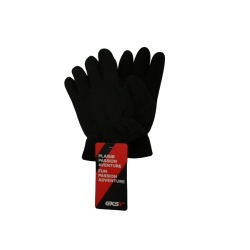 Heatlok Lined Gloves Small Black Deerskin Leather & Polyester