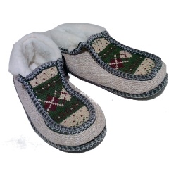 Ladies Winter Slippers Snowflake des.(endcap)
