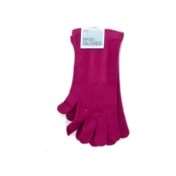 Magic Gloves Ladies Amethyst Purple Extended Wrist One Size