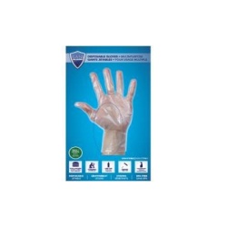 SANI-GUARD DISPOSABLE LDPE GLOVES S/M 75/PK