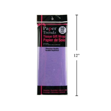 Tissue Paper Wrapping Lavender 10 sheets 20x26 50.8x66cm