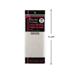 Tissue Paper Wrapping White 10 sheets 20x26 50.8x66cm