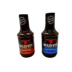 Bulls-Eye Barbecue Sauce 2 Flavors 425mL