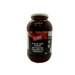 Pickled Beet Chunks 2L Strub's