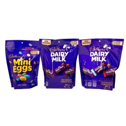 Cadbury Dairy Milk 361g. Bag Or Mini Eggs 380g. Bag - each sold individually