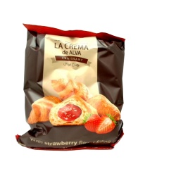 Croissant w/Strawberry Filling 210g. La Crema De Alva