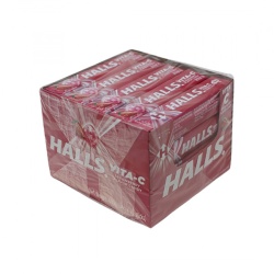 Halls Stick 20x34g Vitamin-c Strawberry - Each Sold Individually