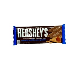 Hershey's Extra Creamy Milk Chocolate Bar W/waffle Cone Pieces 39g.