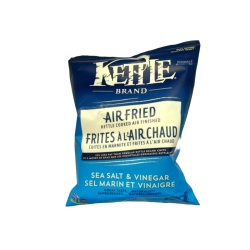 Kettle Chips Air Fried Sea Salt & Vinegar 156g.