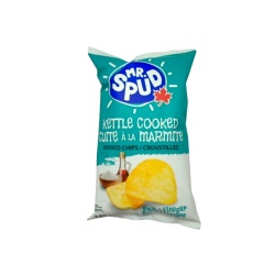 Mr. Spud Kettle Cooked Chips Salt & Vinegar 130g.