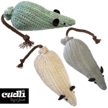 Cat Toy Mouse Plush 5.5 Cudli