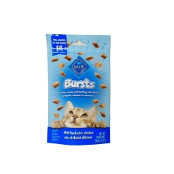 Cat Treats Bursts Paw Lickin' Chicken 56.6g. Blue Buffalo
