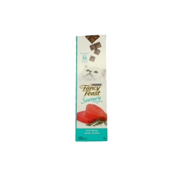 Cat Treats Fancy Feast Savoury Cravings Tuna Flavour 56 Break Apart Treats 28g. Purina