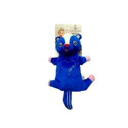 Ellen Degeneres Pet Toy 12 Crinkle Blue Skunk"