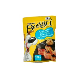 Purina Beggin' Dog Snacks Peanut Butter w/Bacon Flavour 708g.