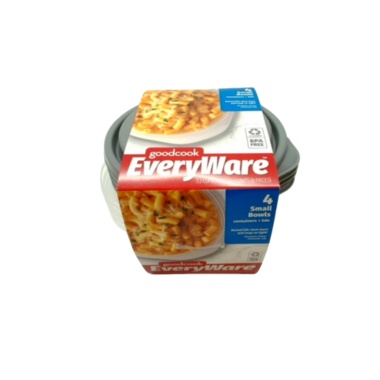 Food Storage Containers 4pk. Small Bowls Goodcook Everyware