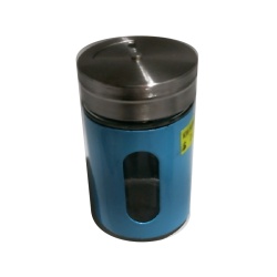 Glass Spice Jar with S/S Top Luciano