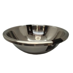 Resto 6.3L stainless steel bowl 4 pack