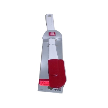 Spatula Heavy Duty Plastic Handle Silicone Bottle Head